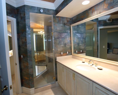 interior design master bath - with vanity - before